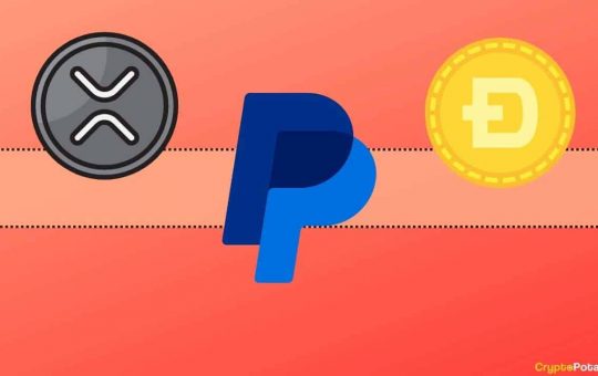 Users Can Now Trade XRP and DOGE Against PayPal's Stablecoin